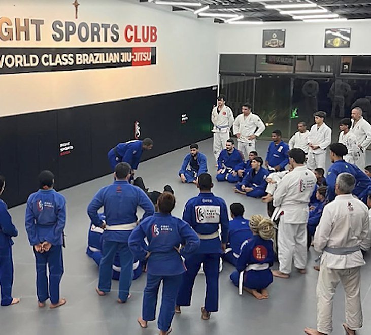 Aula no tatame da Fight Sports Ilhéus