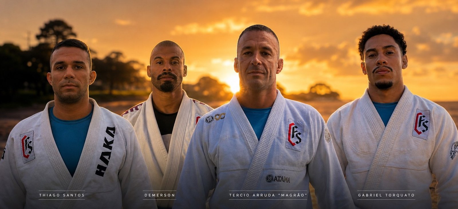 Equipe de professores da Fight Sports Ilhéus