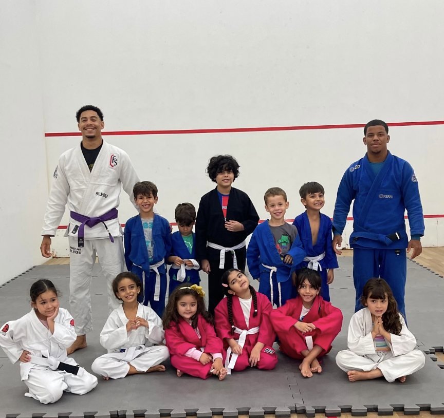 Turma kids da Fight Sports Ilhéus